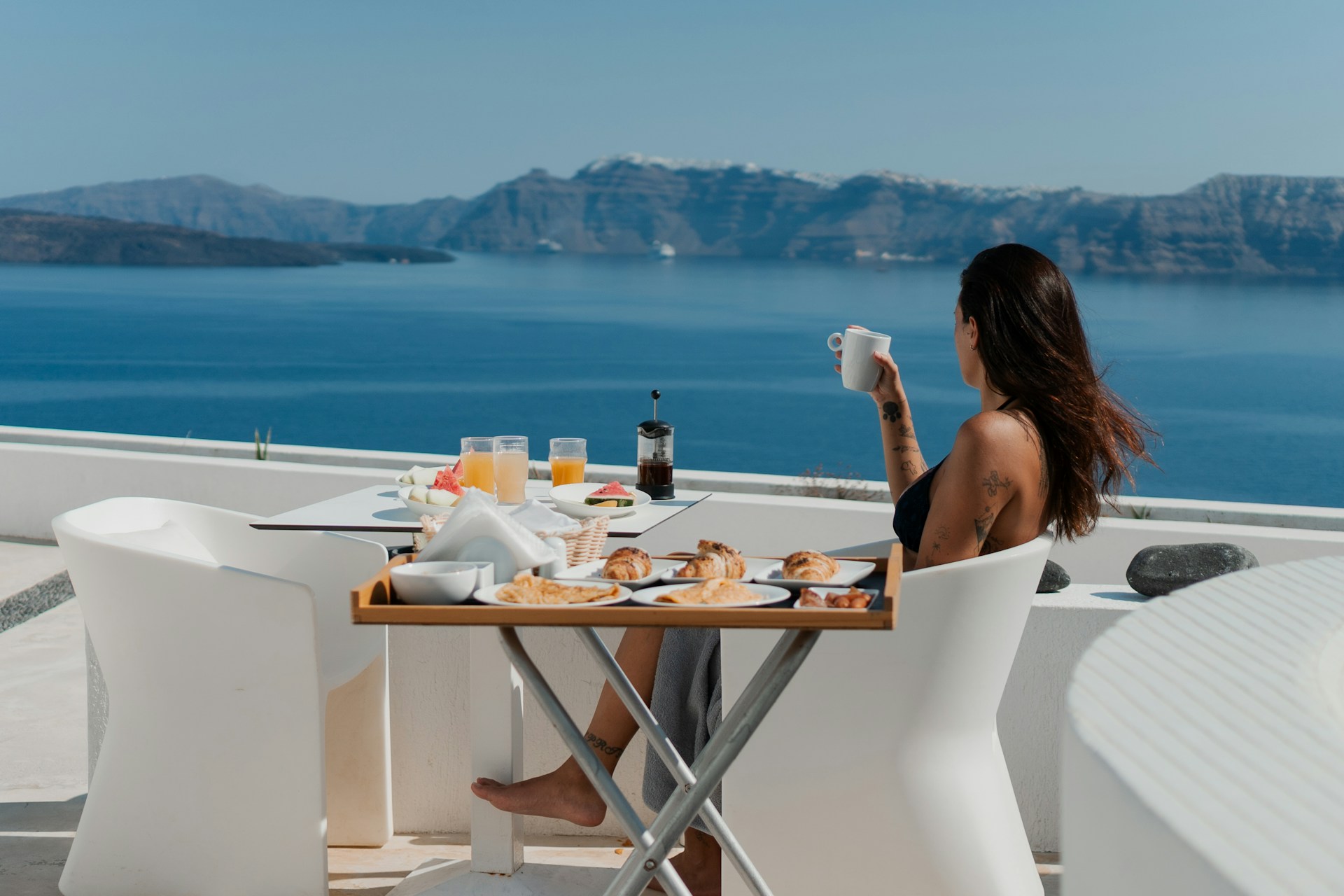 Morning rituals in Moraira